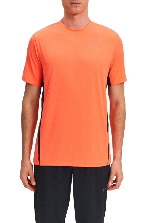 Clothing Reebok Running Ss Tee Оранжевый