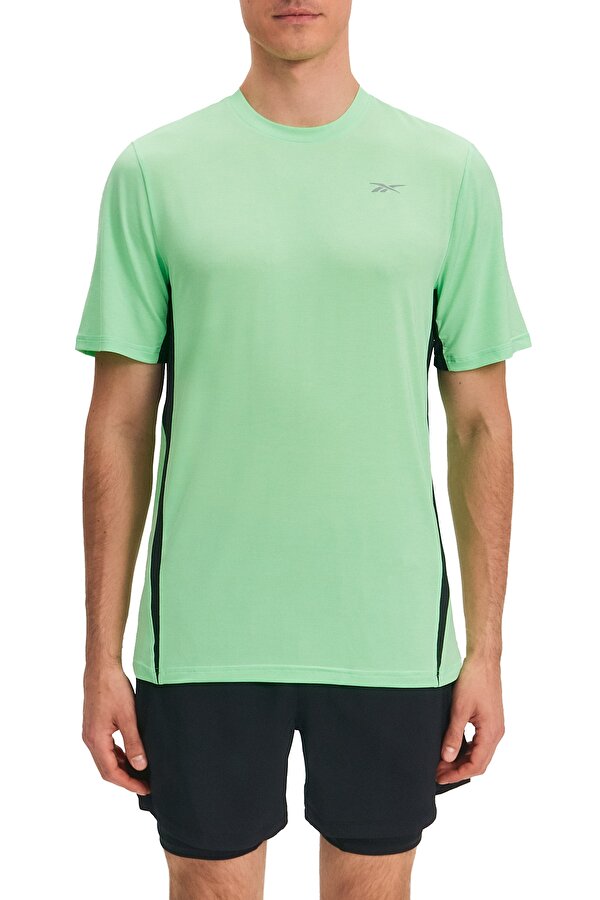 Clothing Reebok Running Ss Tee Зеленый 012