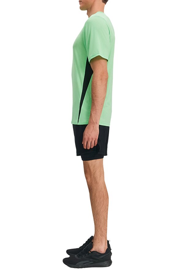 Clothing Reebok Running Ss Tee Зеленый 012