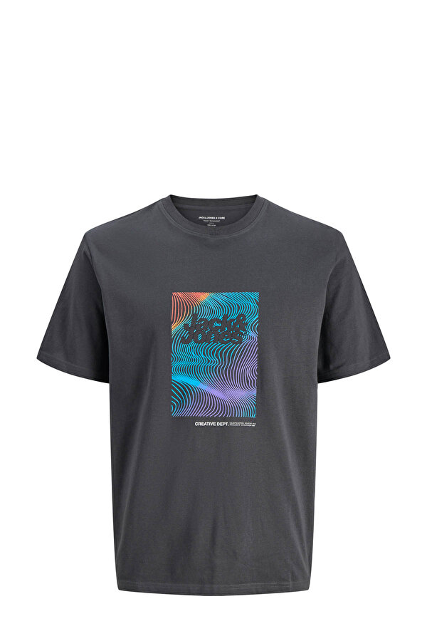 JCOSYSTEMATIC TEE SS CREW Gri Erkek Kısa Kol T-Shirt