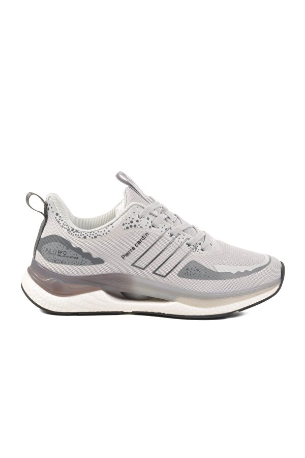 Gri Fileli Hafif Esnek Unisex Spor Ayakkabı PCI-11068 G