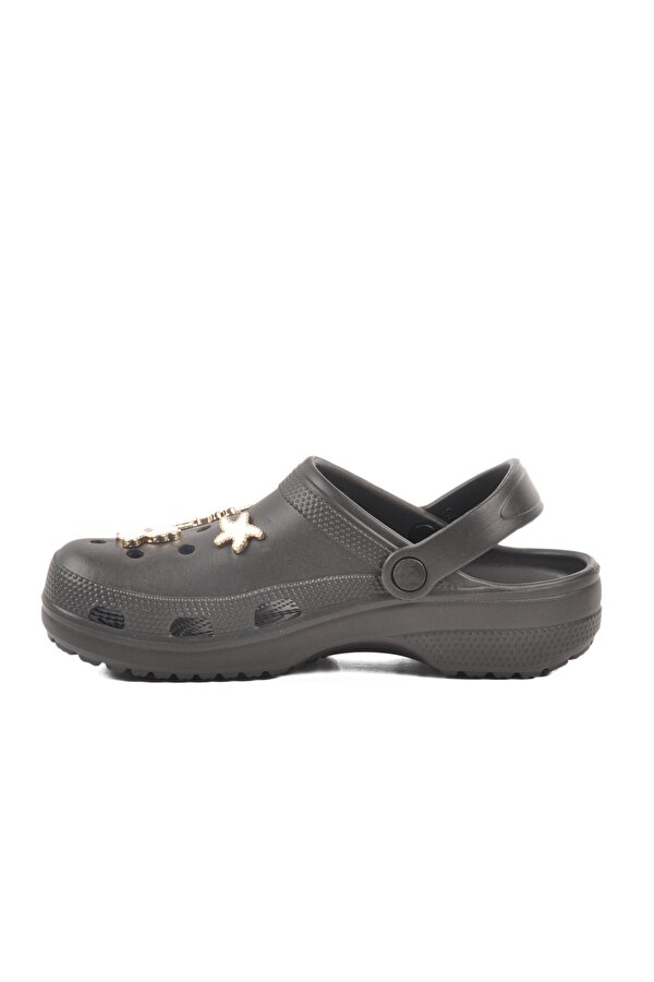 Aspor Siyah Eva Kadın Sabo Terlik