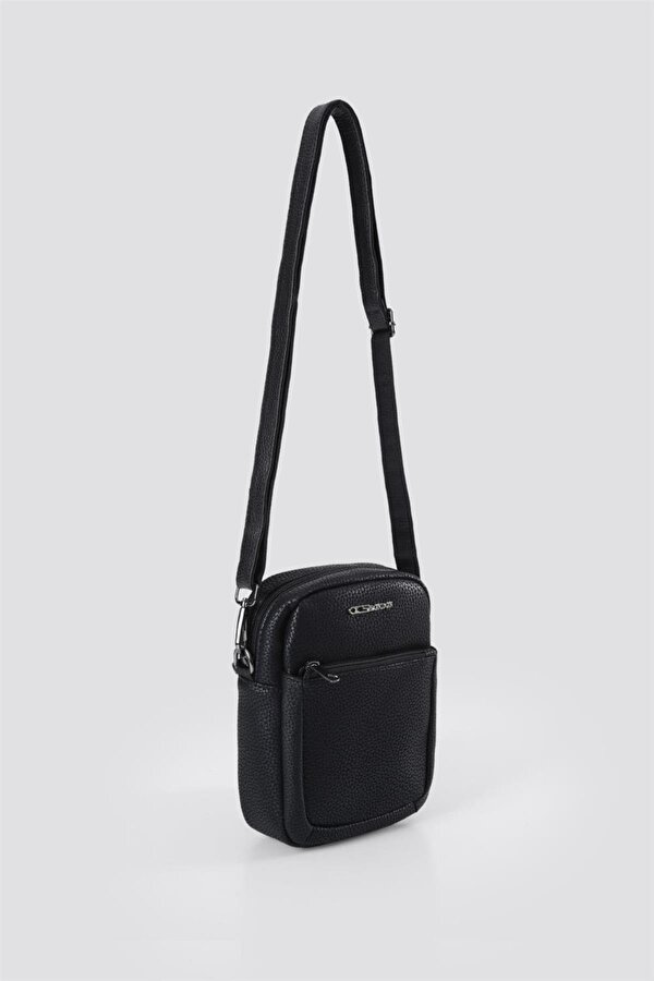 31502 Çanta Siyah  Erkek El Çantası Ccs London