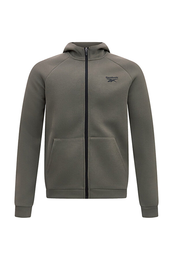 Clothing Reebok Core Zip Through Hoody Хаки