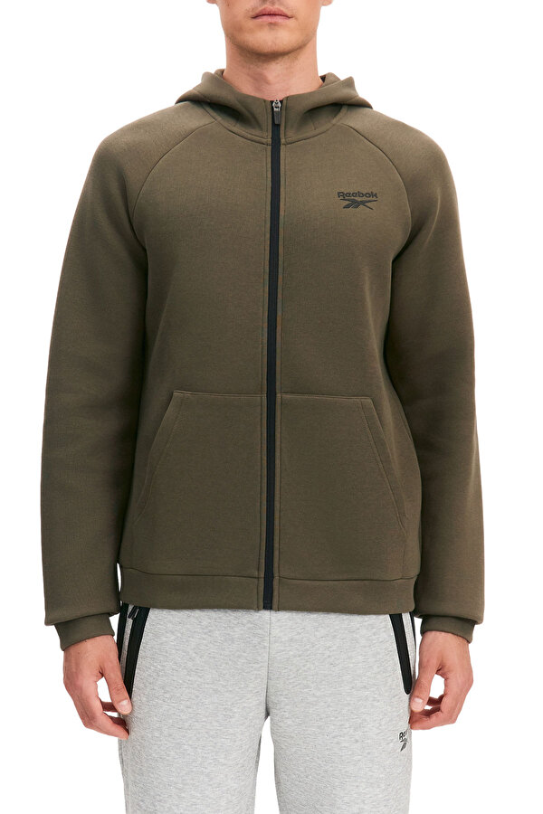 Clothing Reebok Core Zip Through Hoody Хаки