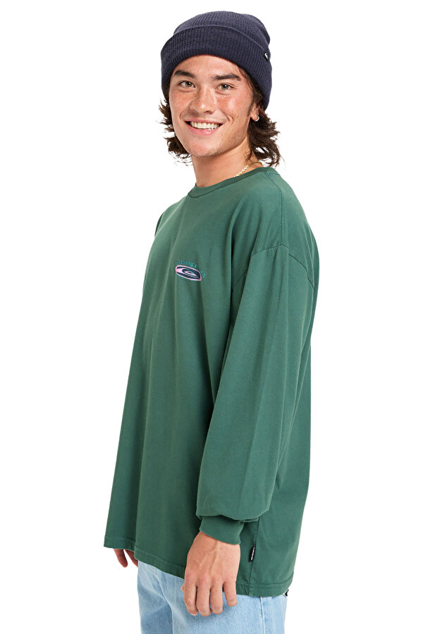 Clothing Quiksilver Hw Hollow Coves Ls Зеленый 004