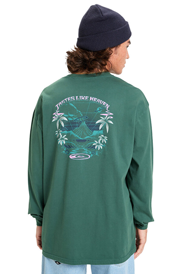 Clothing Quiksilver Hw Hollow Coves Ls Зеленый 004