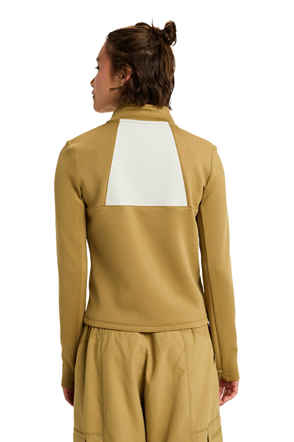 Clothing Roxy Waves Of Warmth Tech Top Бежевый