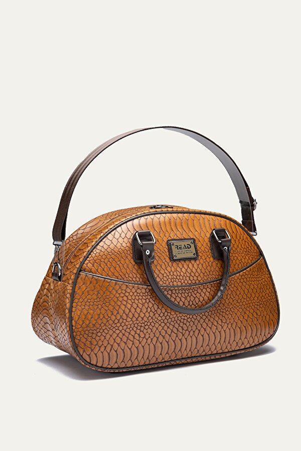 GK68 Yılan Desenli Seyahat El ve Omuz Valizi Spor Hastane Çantası TABA