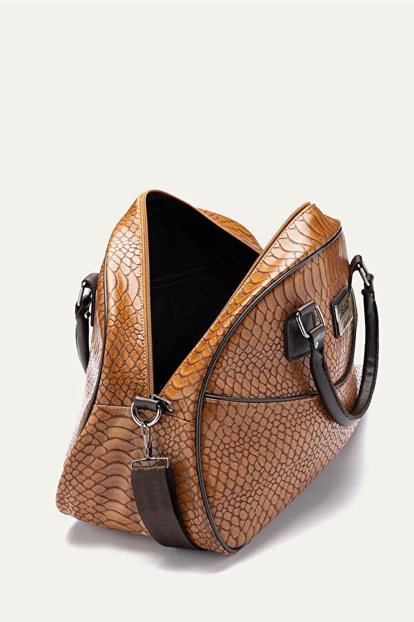 GK68 Yılan Desenli Seyahat El ve Omuz Valizi Spor Hastane Çantası TABA