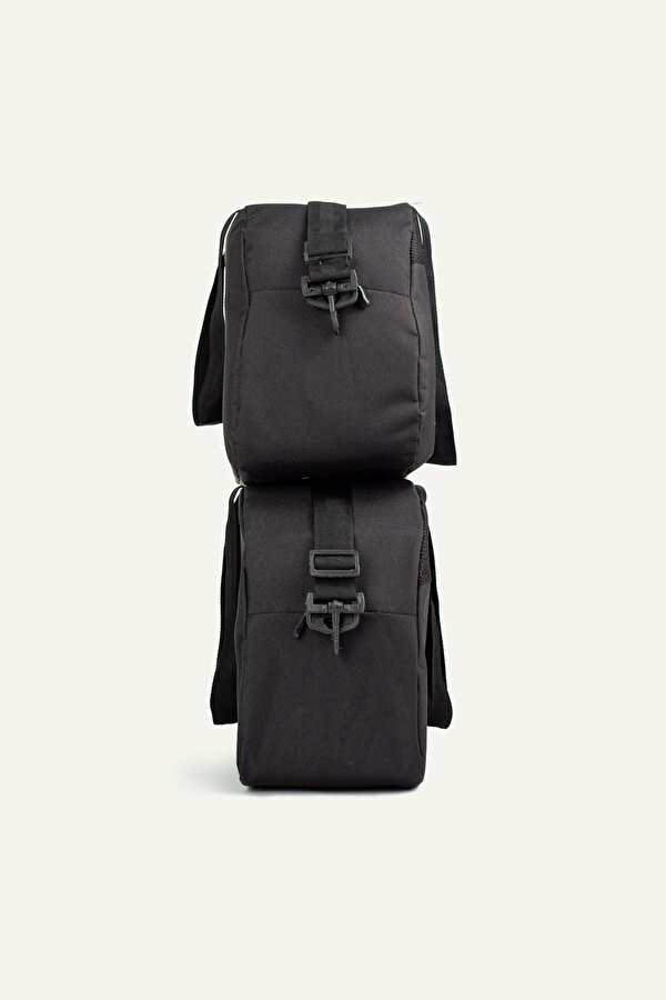 Nil-2 li Büyük Boy+Orta Boy Seyahat SporTatil GYM Valizi El Valiz SİYAH