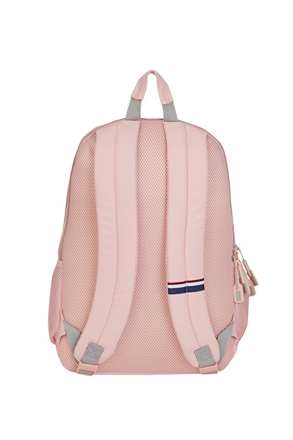 US Polo Assn 24357 2 Lİ KALEMLİKLİ OKUL SIRT ÇANTASI ÖĞRENCİ  GÜNLÜK PEMBE