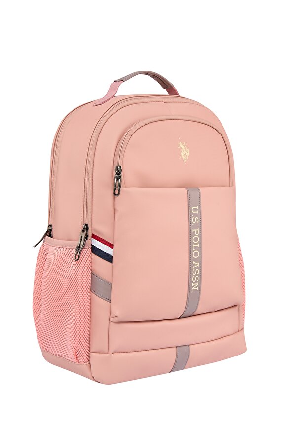 US Polo Assn 25067-24442 KALEMLİKLİ OKUL SIRT ÇANTASI ÖĞRENCİ  GÜNLÜK PUDRA