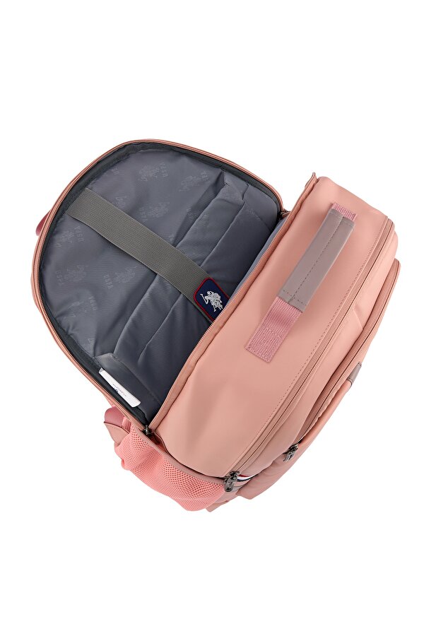 US Polo Assn 25067-24442 KALEMLİKLİ OKUL SIRT ÇANTASI ÖĞRENCİ  GÜNLÜK PUDRA