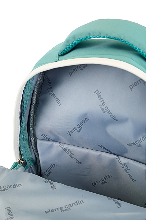 11118-3002 Okul çantası kalemlikli Suya Dayanıklı Çok bölmeli YEŞİL