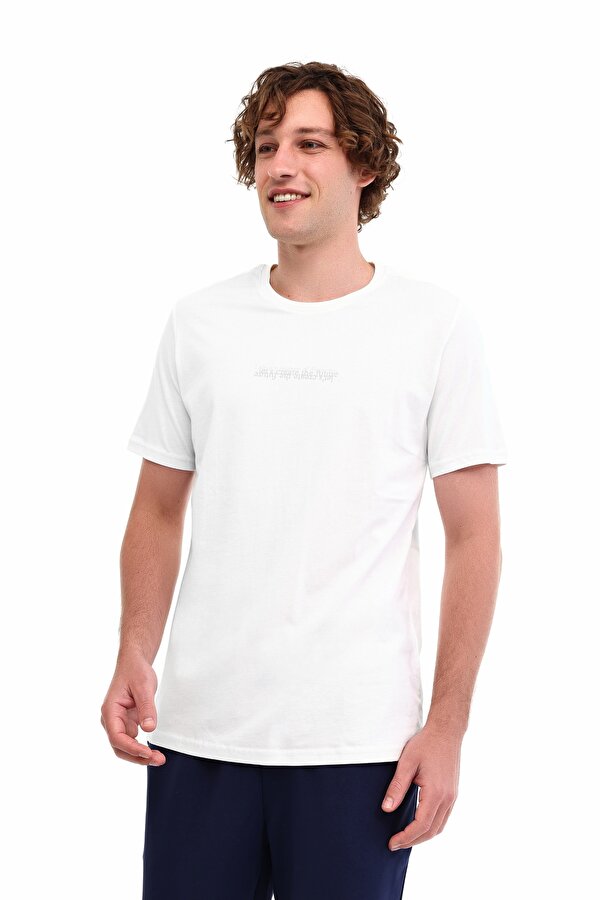 ML CREATE 11SLG300 5FX Ekru Erkek Kısa Kol T-Shirt