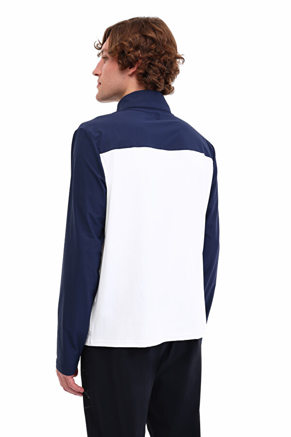 ML ZEMAN 14CD-ELG2-09 5PR KIRIK BEYAZ Erkek Uzun Kol T-Shirt