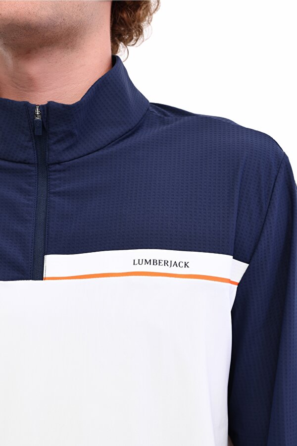 ML ZEMAN 14CD-ELG2-09 5PR KIRIK BEYAZ Erkek Uzun Kol T-Shirt