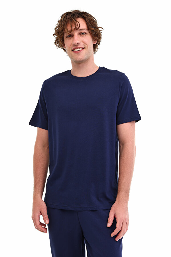 MB PAM C 11SN220 5PR Lacivert Erkek Kısa Kol T-Shirt