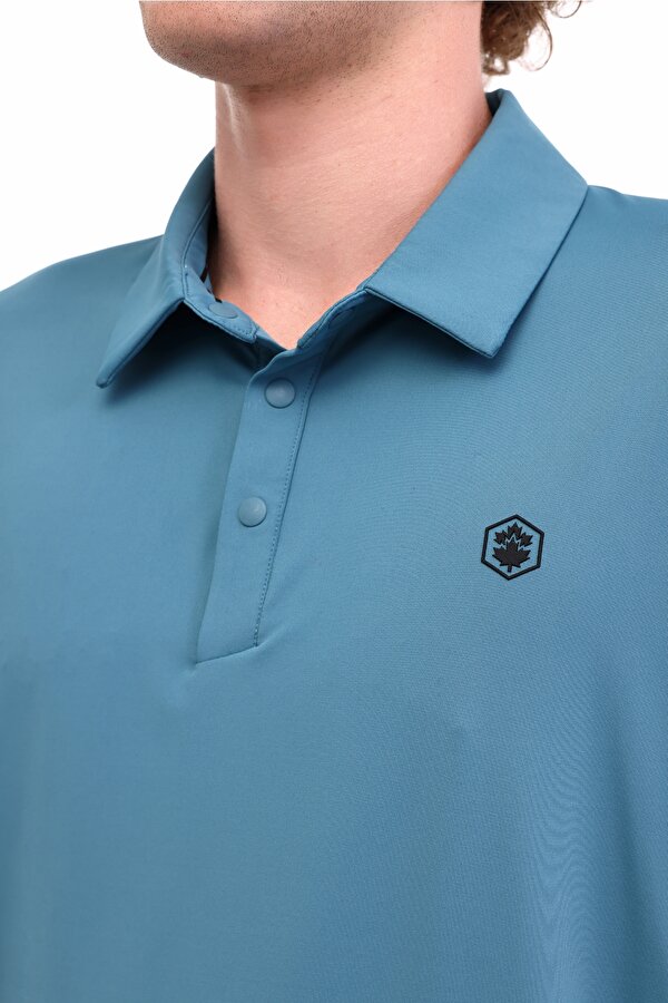 ML TIGER 15ELG1-12 5PR Petrol Erkek Uzun Kol T-Shirt