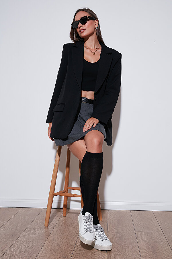 Bayan Ceket 611BC00132 SİYAH