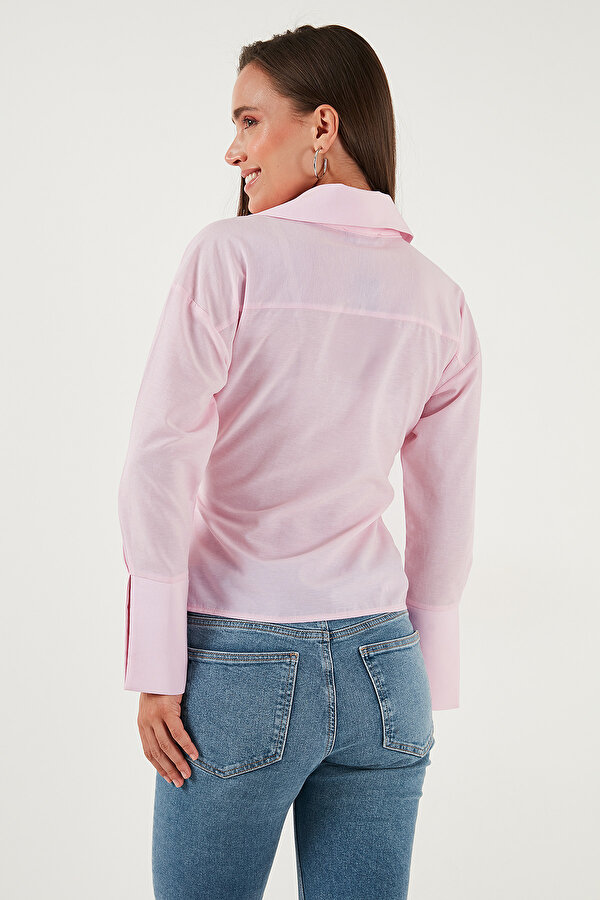 Bayan Gömlek 65200538 PEMBE