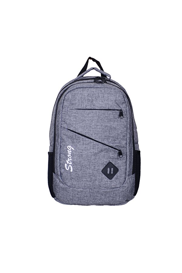 STRONG Okul Çantası, Günlük Sırt Çantası, Seyahat Çantası 202 GRİ