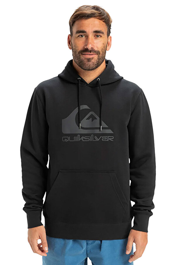 Clothing Quiksilver Comp Logo Hoodie Черный