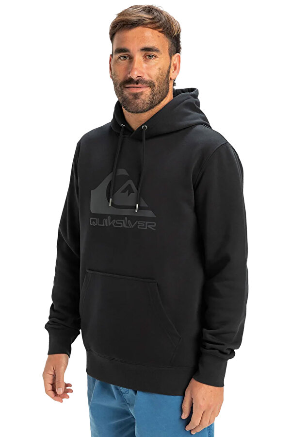 Clothing Quiksilver Comp Logo Hoodie Черный