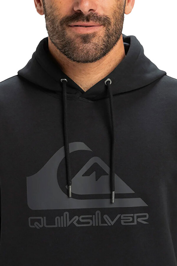 Clothing Quiksilver Comp Logo Hoodie Черный