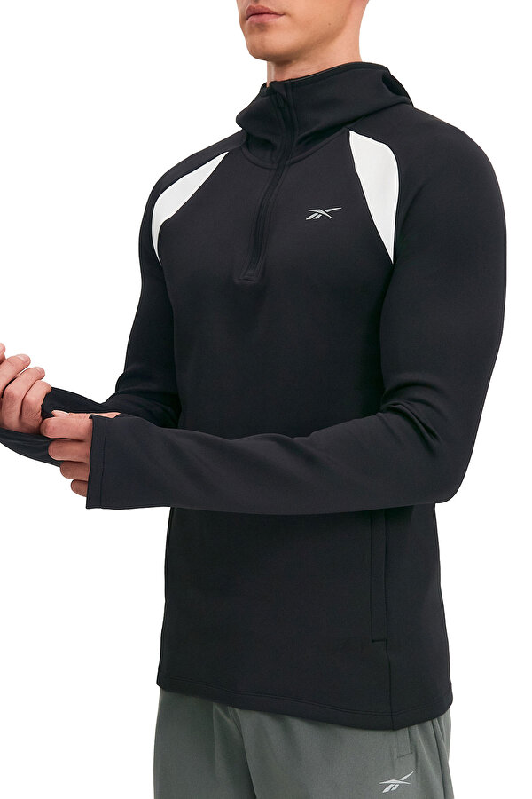 Clothing Reebok Barnes Slim Pull Over Tra Черный