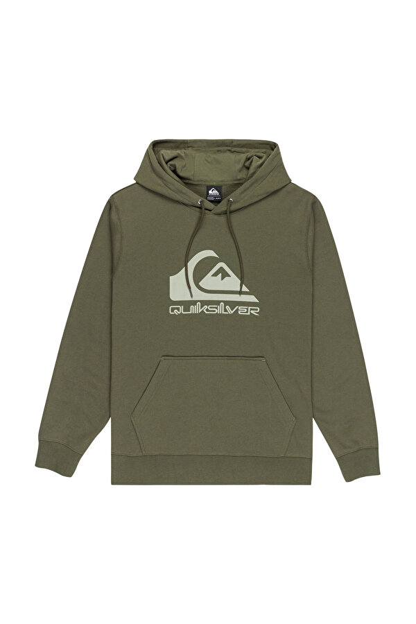 Clothing Quiksilver Comp Logo Hoodie Зеленый 004