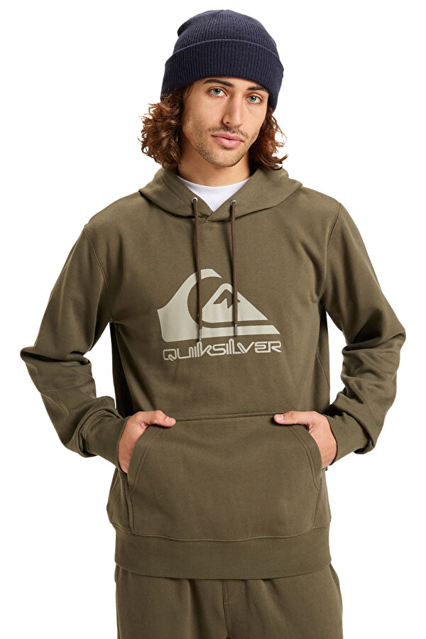 Clothing Quiksilver Comp Logo Hoodie Зеленый 004