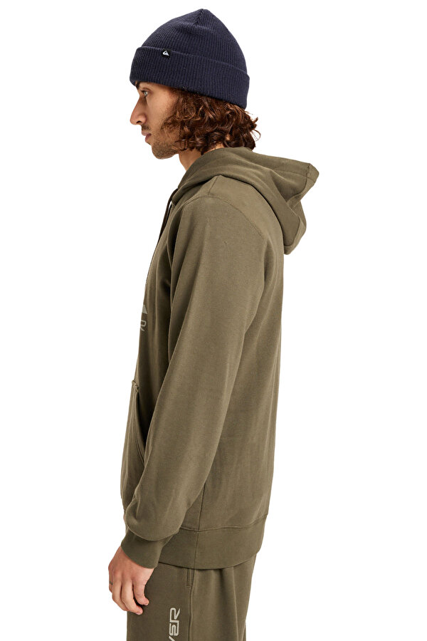 Clothing Quiksilver Comp Logo Hoodie Зеленый 004