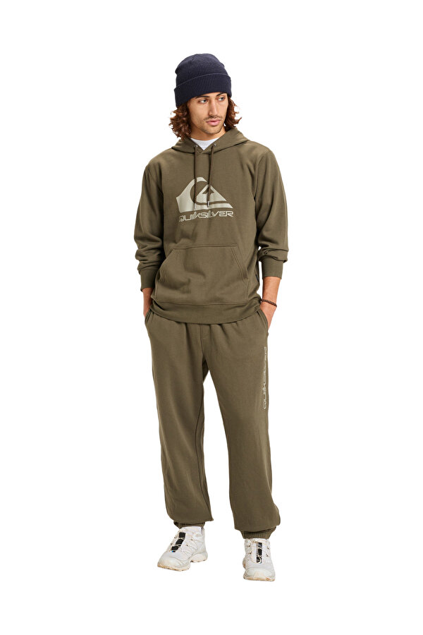 Clothing Quiksilver Comp Logo Hoodie Зеленый 004