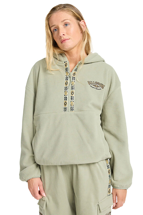 Clothing Billabong Winter Camp Hoodie Зеленый 004