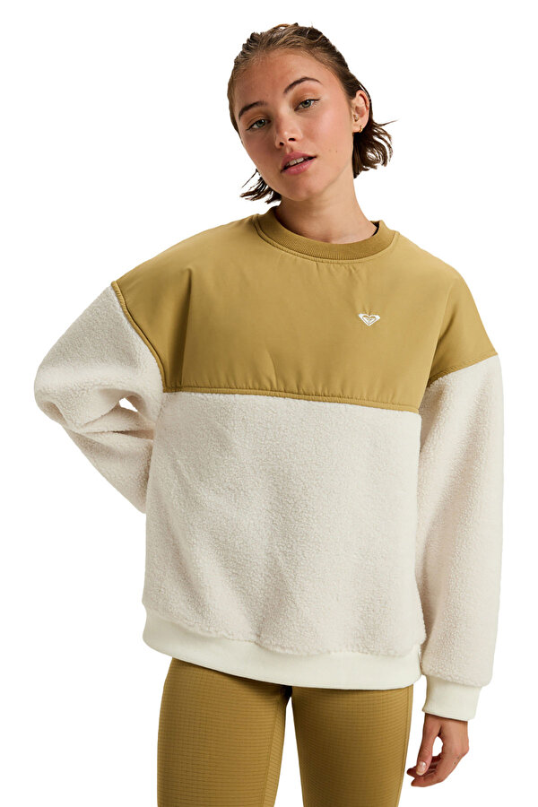 Clothing Roxy Waves Of Warmth Layered C Бежевый 013