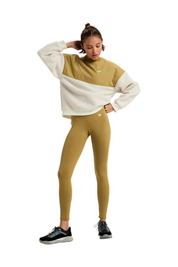 Clothing Roxy Waves Of Warmth Layered C Бежевый 013