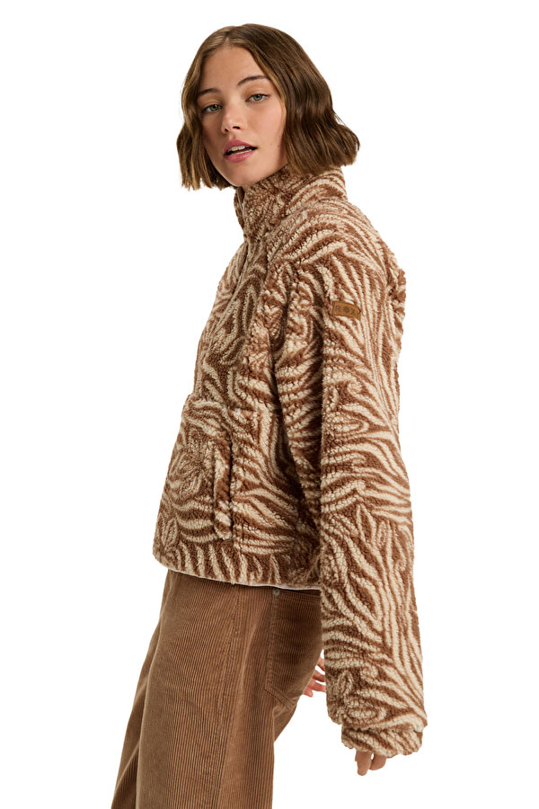 Clothing Roxy Blurry Cloud Print Бежевый