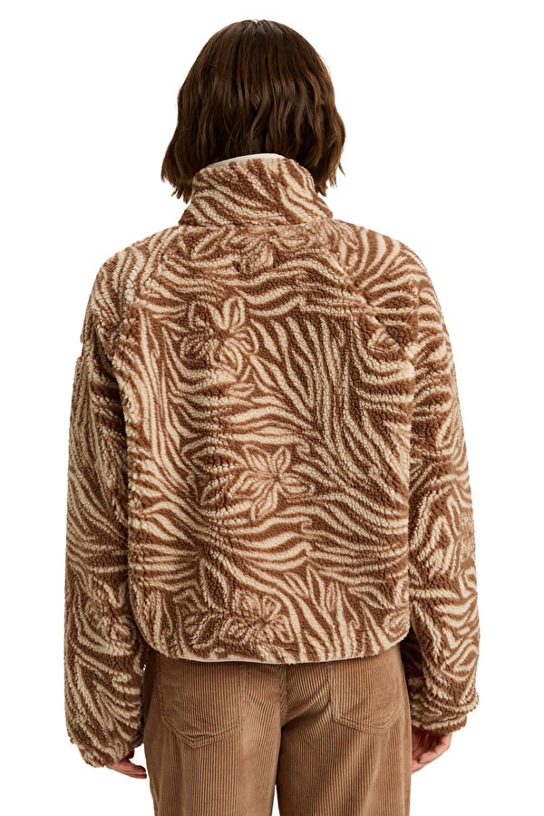 Clothing Roxy Blurry Cloud Print Бежевый