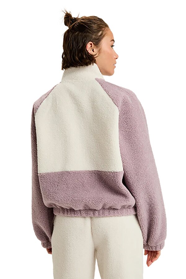 Clothing Roxy Waves Of Warmth Colorbloc Фиолетовый 008