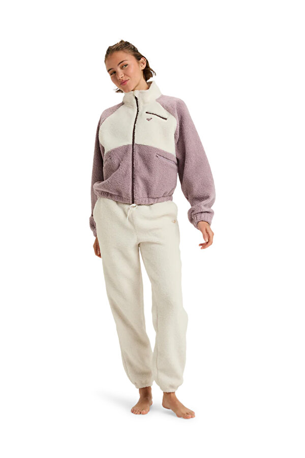 Clothing Roxy Waves Of Warmth Colorbloc Фиолетовый 008