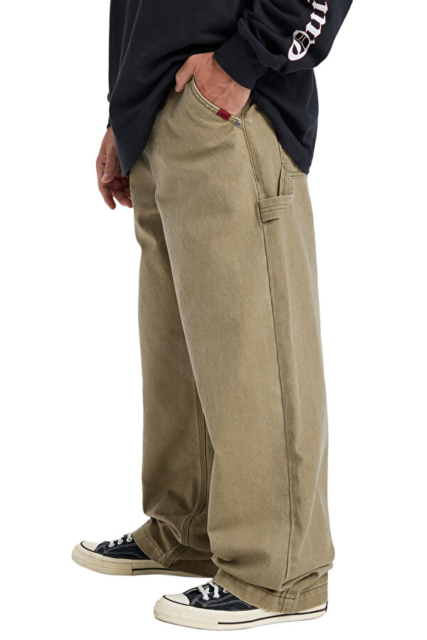 Clothing Quiksilver Mercury Straight Out Pant Бежевый