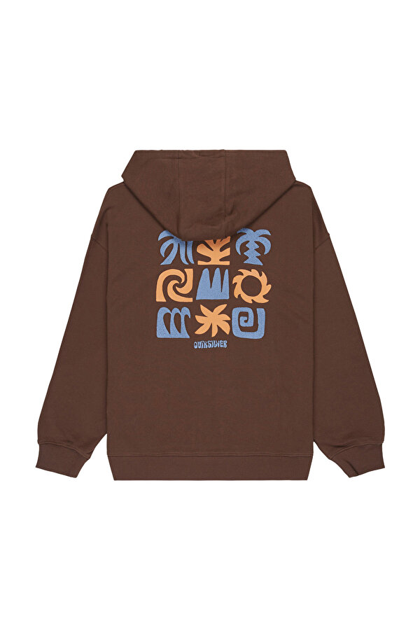Clothing Quiksilver Standard Hoodie Коричневый 002