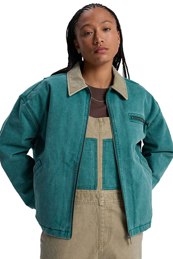 Clothing Quiksilver Sand Jacket Зеленый