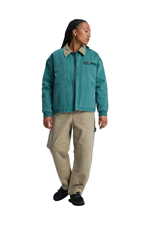 Clothing Quiksilver Sand Jacket Зеленый