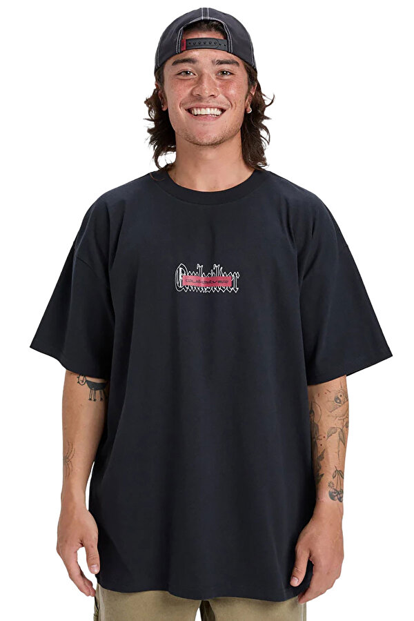 Clothing Quiksilver Mercury Double Up Tee Черный