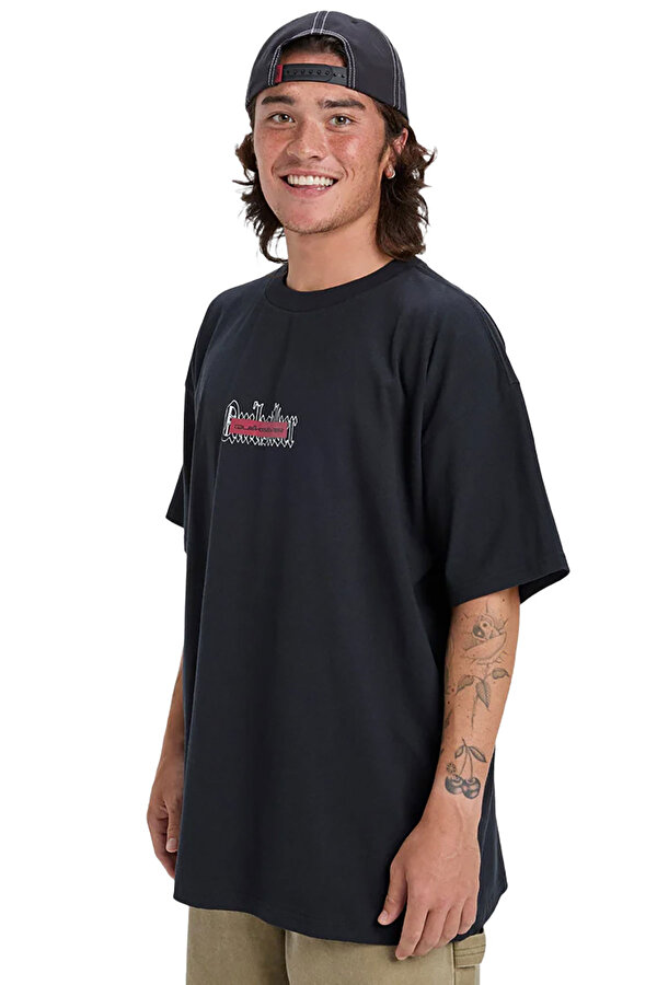 Clothing Quiksilver Mercury Double Up Tee Черный