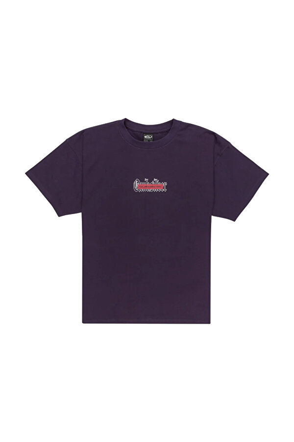 Clothing Quiksilver Mercury Double Up Tee Фиолетовый 008