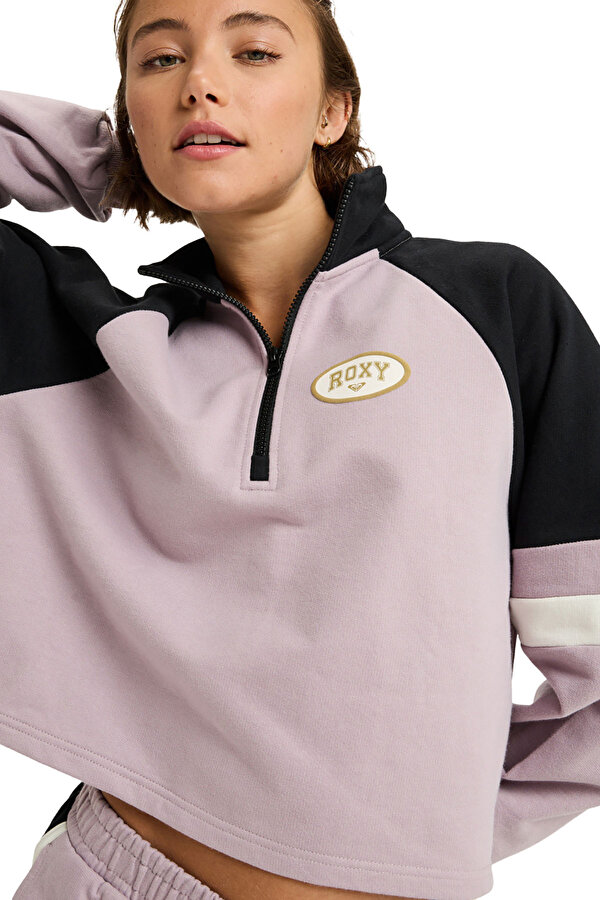 Clothing Roxy Essential Energy Boxy Hal Фиолетовый 008